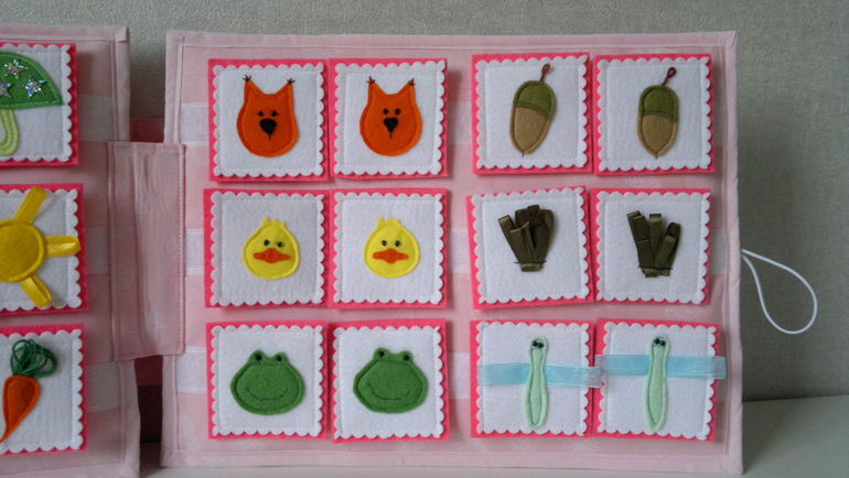 развивающая книжка "мемори"