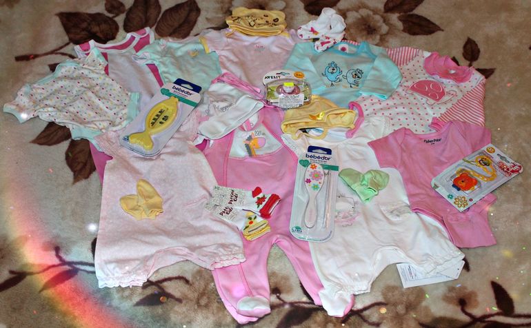 Наше приданое(вещички)!