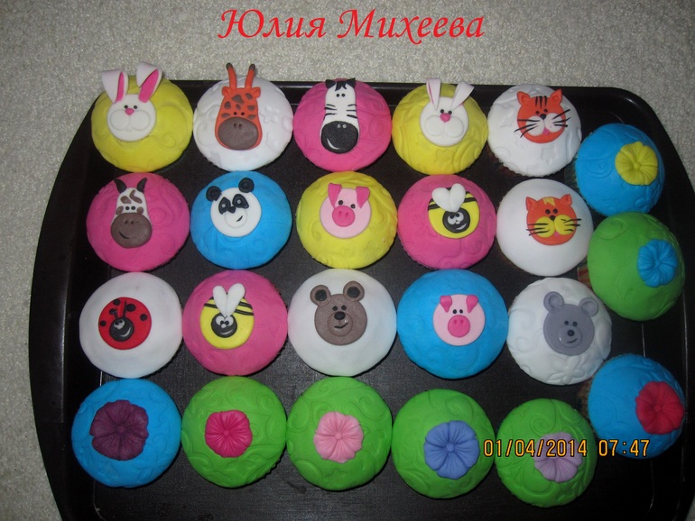 капкейки в садик