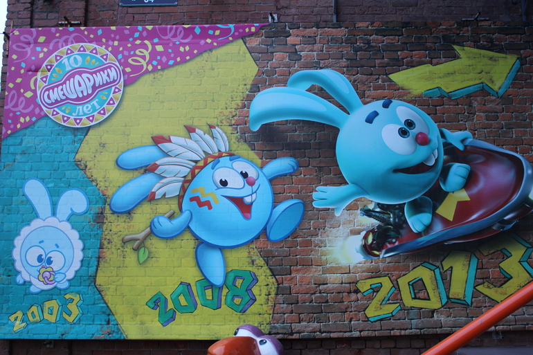 Новогодняя елка в театре "Смешарики"!