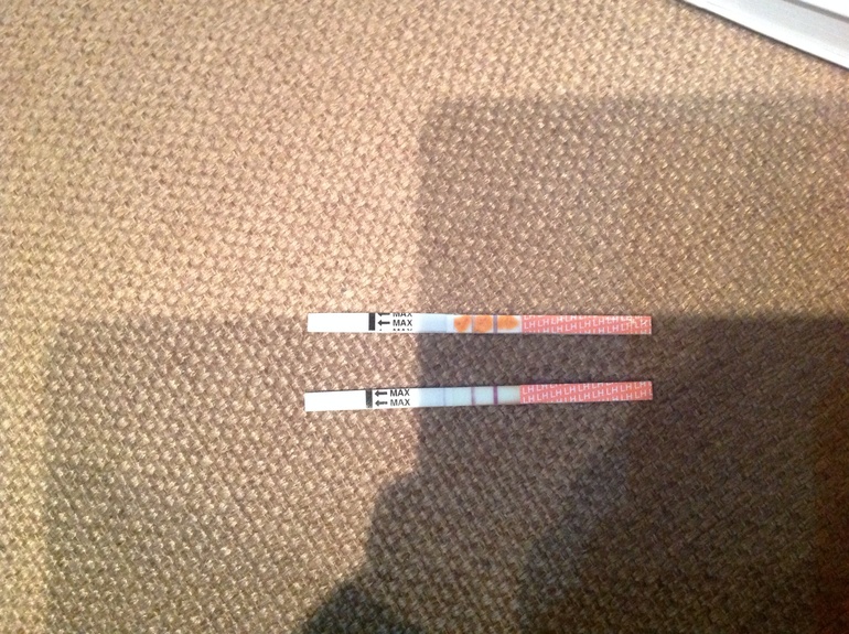 Тесты на овуляцию с разницей в неделю