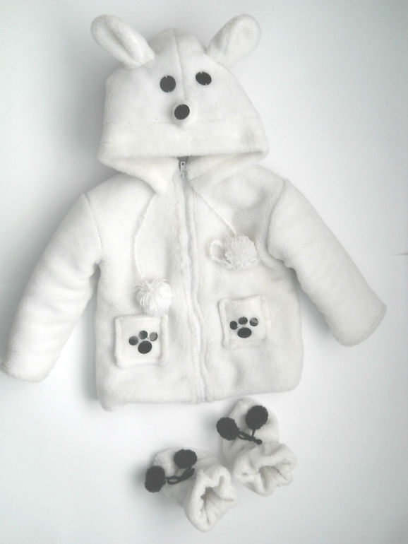 Детская шубка с старой взрослой..)