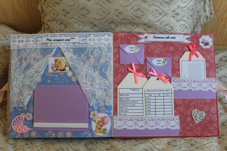 Фотоальбом первого года жизни "Анастасия"