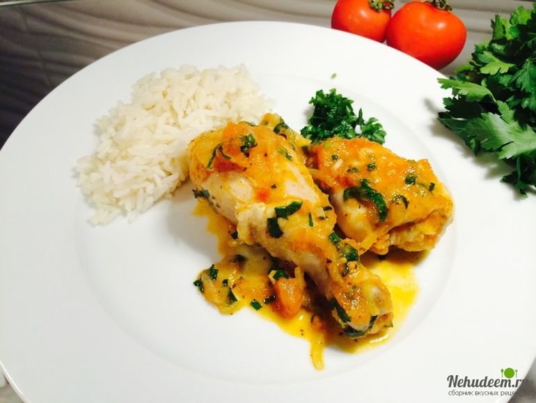 Чахохбили с курицей