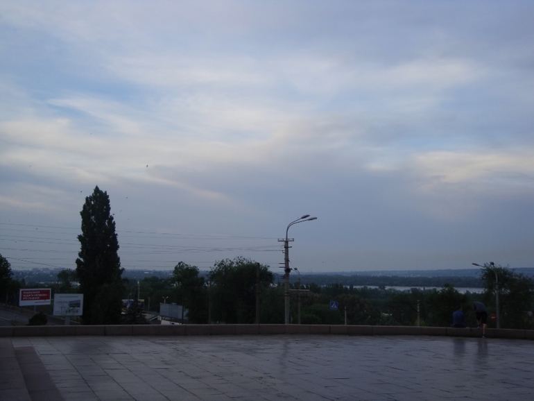 Вечерняя прогулка по аллее Славы