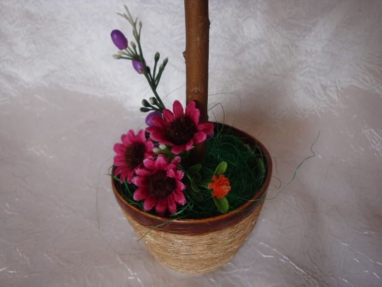 Кофейные топиарии. Подготовка к 8-му марта продолжается (много фото)