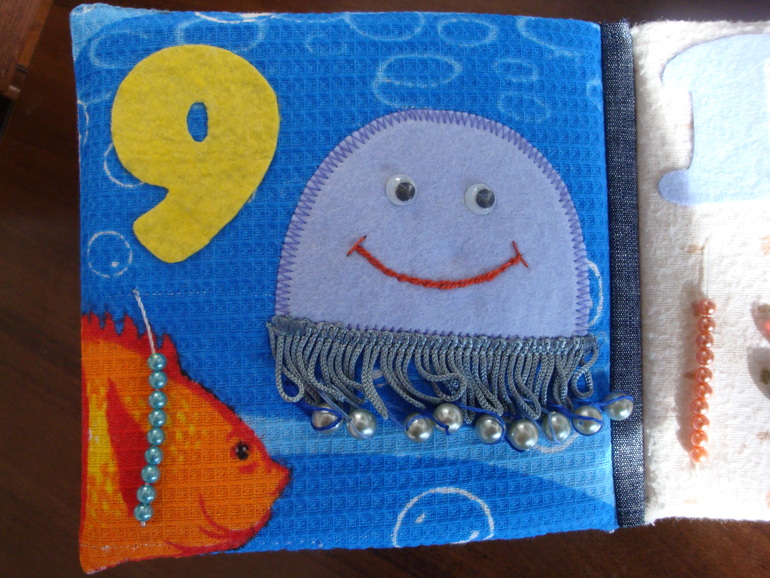 Развивающая книга "Счет" (много фото)