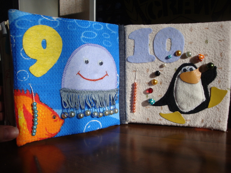 Развивающая книга "Счет" (много фото)