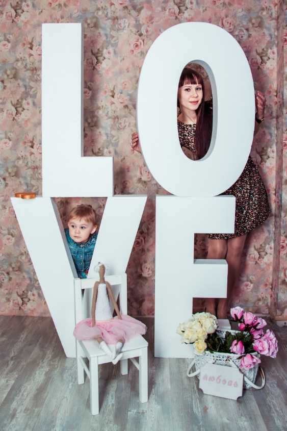 Весенняя фотосессия LOVE