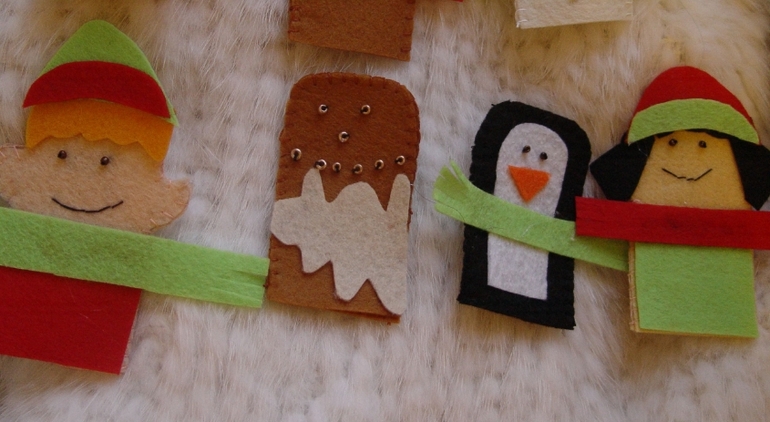 Рождественский пальчиковый театр
