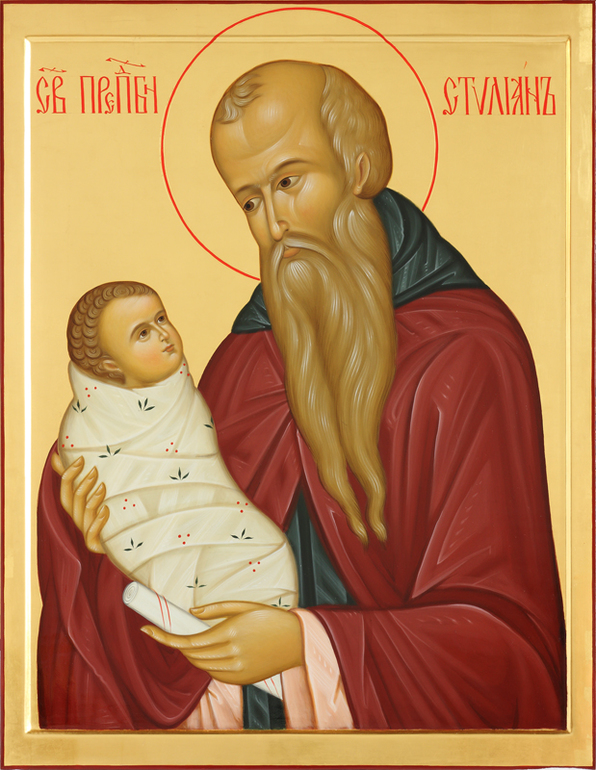 ПОМОЩЬ БОЛЯЩИМ ДЕТЯМ И МОЛЯЩИМСЯ О ДАРОВАНИИ ДЕТЕЙ. ПРЕПОДОБНЫЙ СТИЛИАН ПАФЛАГОНСКИЙ