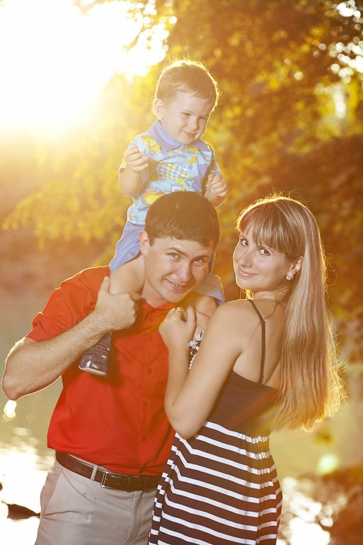 Замечательная семья, Олег,Ирина и Антошка!