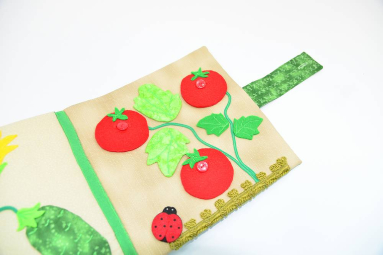 Развивающая книжка ОВОЩИ