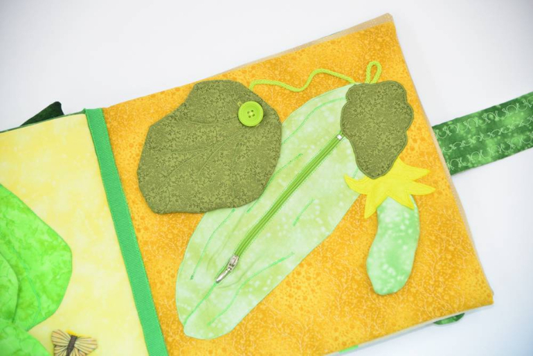 Развивающая книжка ОВОЩИ