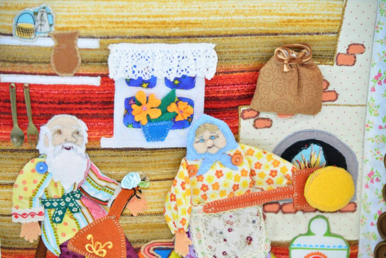Развивающая книжка КОЛОБОК ( 2 )