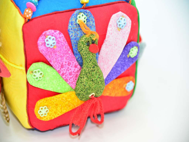 Развивающий кубик 15*15 см