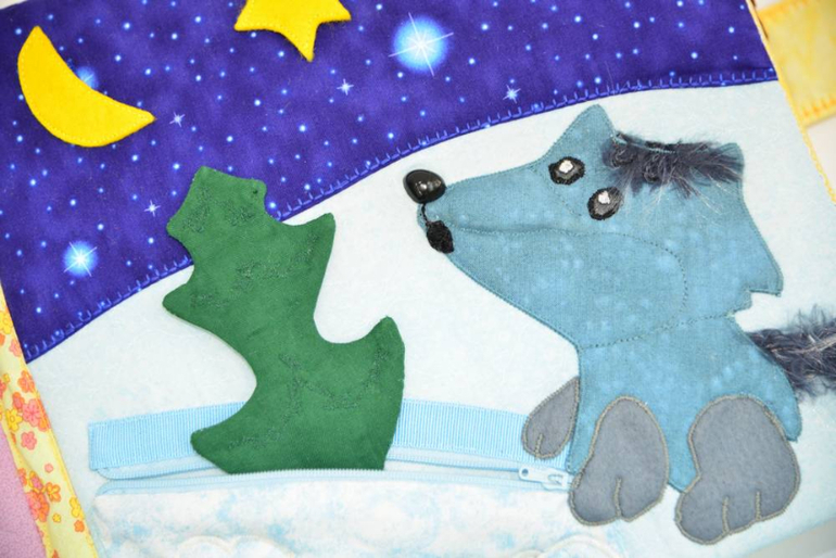 Развивающая книжка ЛЕСНЫЕ ЖИТЕЛИ