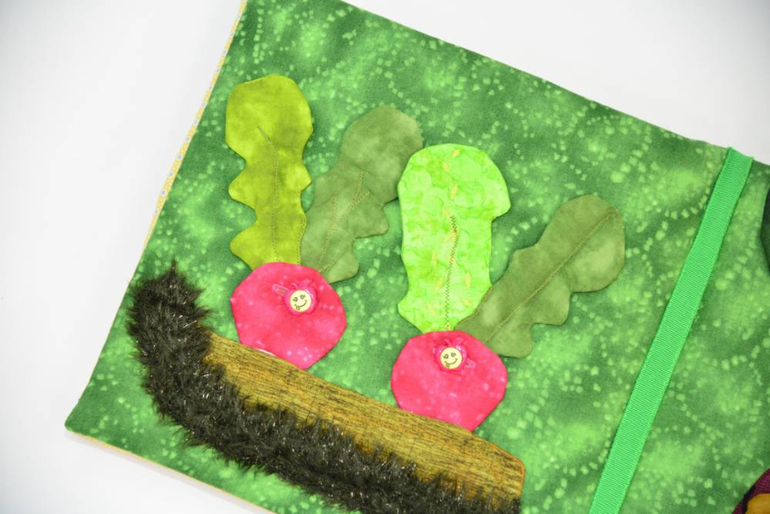 Развивающая книжка ОВОЩИ