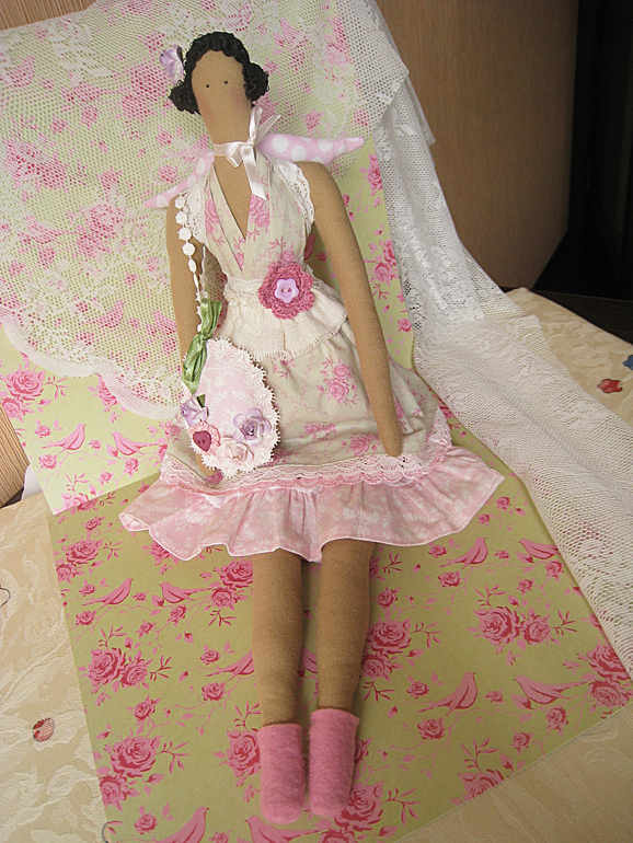 Моя первая Тильда. Пасхальный ангел!