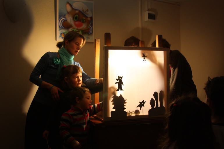 Мастер-класс "Домашний театр" - Тени