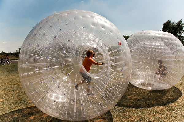 Зорбинг в детском лагере, что это?