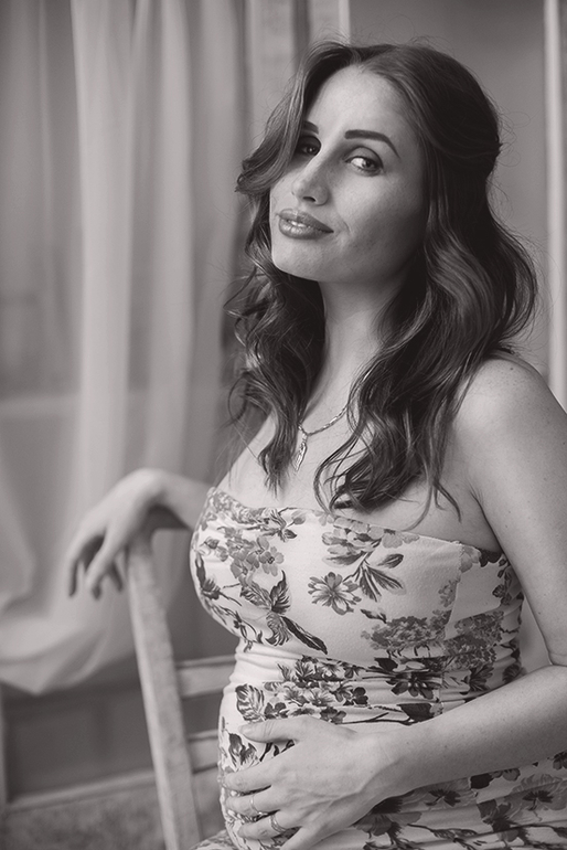 Мой первый беременный фотосет