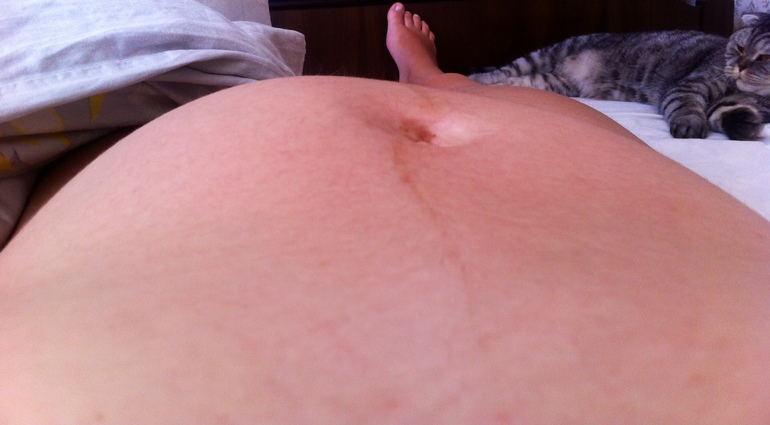 26 недель - мой арбузик все больше)