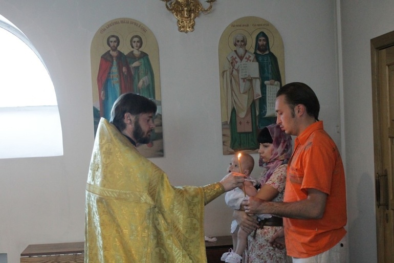 Покрестили нашу малышку!