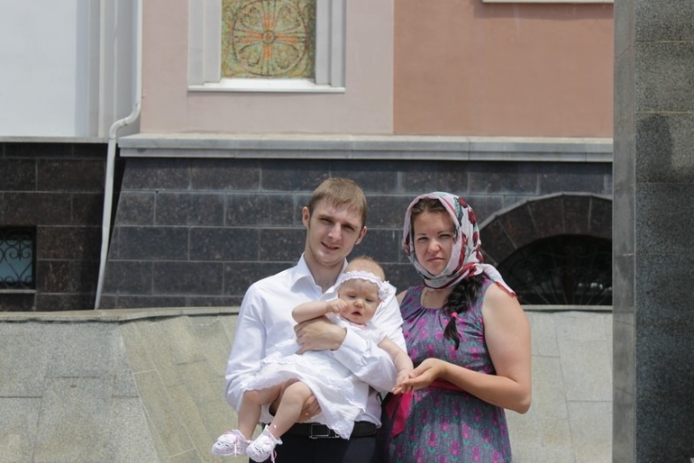 Покрестили нашу малышку!