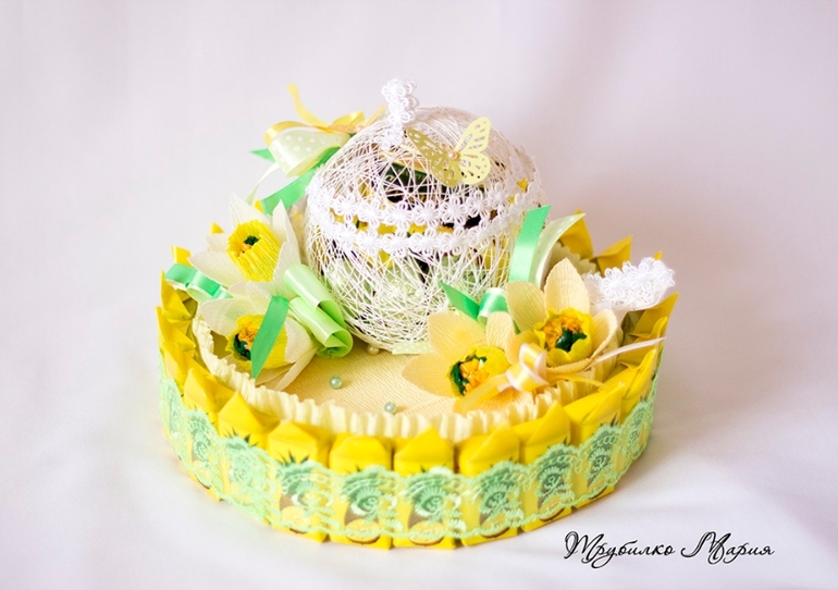 Чай с конфетками.