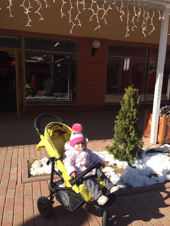 Airbuggy coco brake - наша новая любимица)))