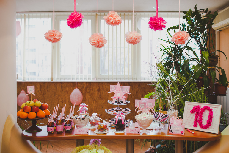 Декор дня рождения