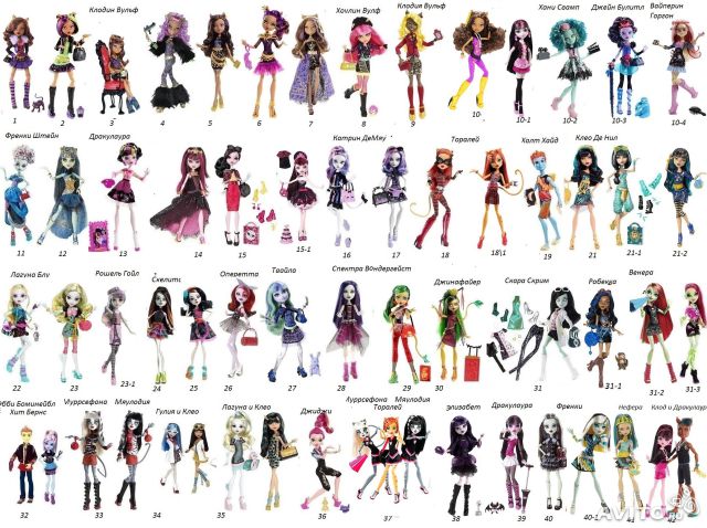 Monster High из США в НАЛИЧИИ