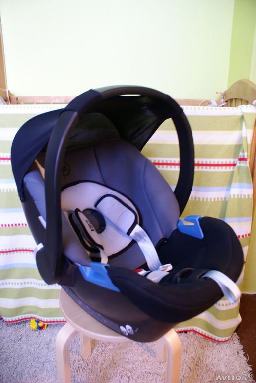 Автокресло Cybex Aton Basic группа 0+ (2900 руб) б/у 4 мес.