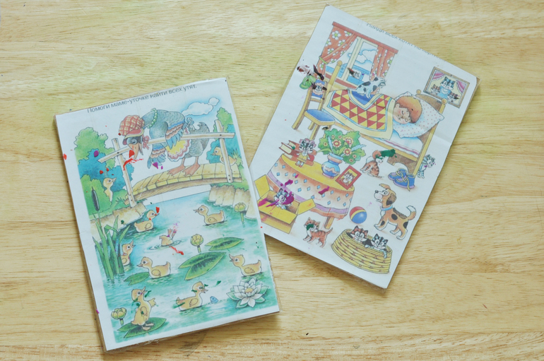 Игра на внимательность и моторику! ( Материал)