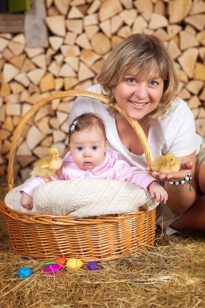 Мия с красавицей мамой Ирмой