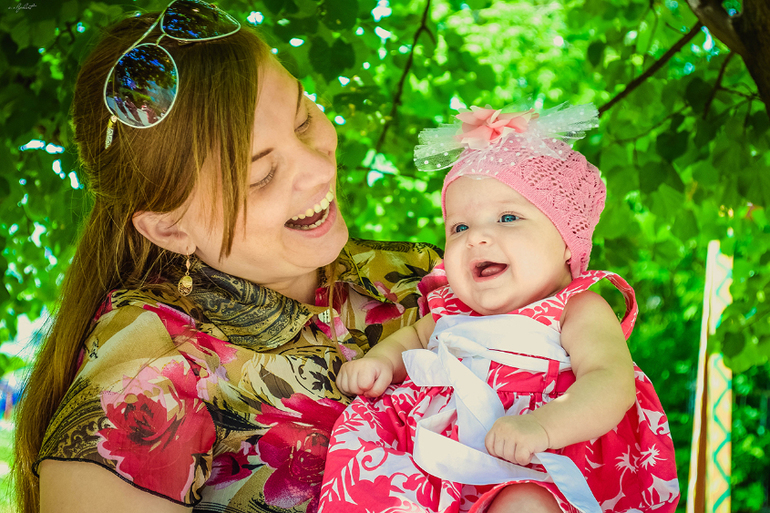 Покрестили малышастиков))