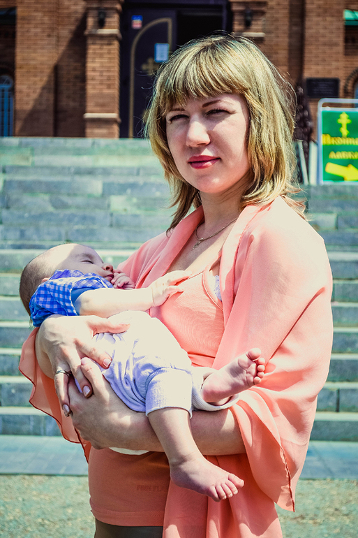 Покрестили малышастиков))