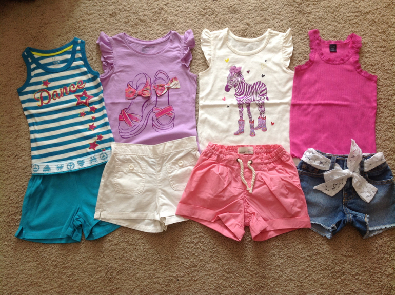 Часть нашего  весенне- летнего гардероба