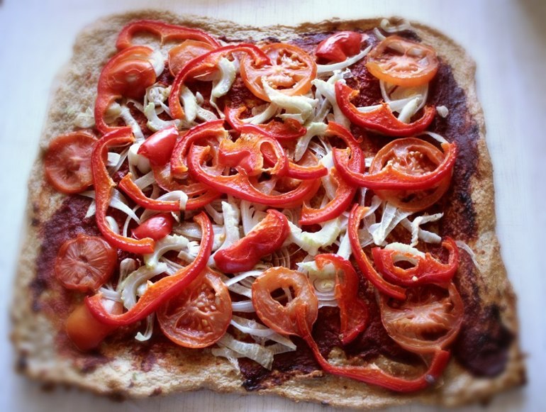 Пицца без муки