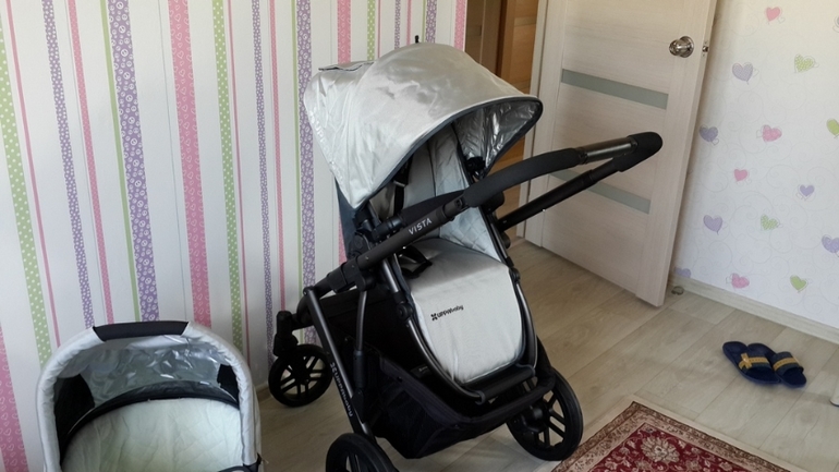 Uppababy Vista mica (silver)