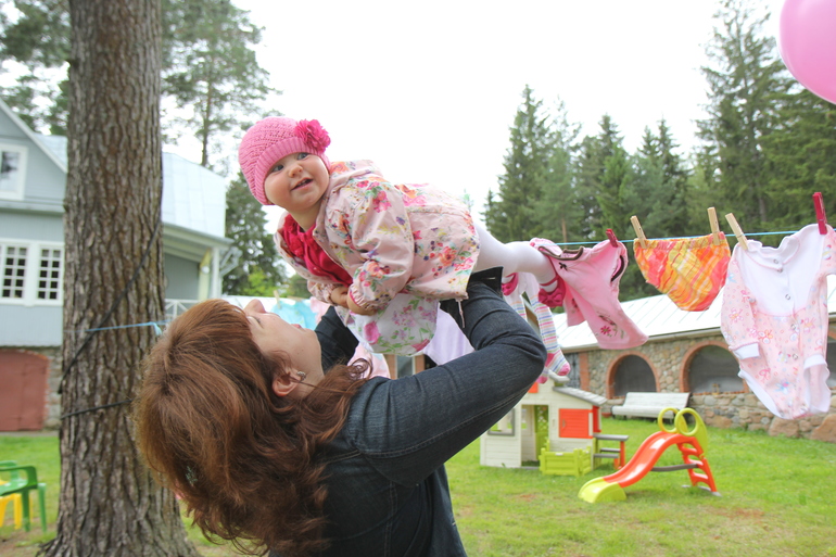 Аделинке-малинке год! Двухдневное отмечание )))