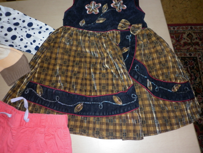 пакет вещей для девочки 98-104 см