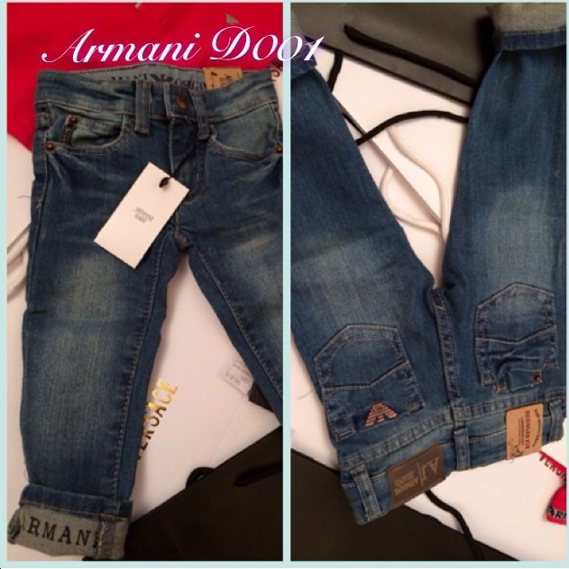 Джинсы Armani baby на мальчика 3 года