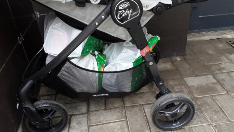 Опять новый транспорт Baby Jogger City Versa