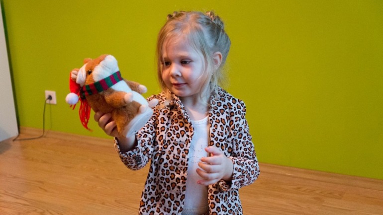 Дед мороз в саду)