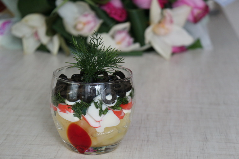 Салаты мои январские