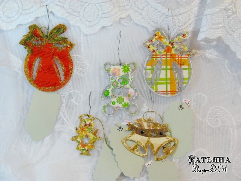 Вторая часть моих предновогодних работ.