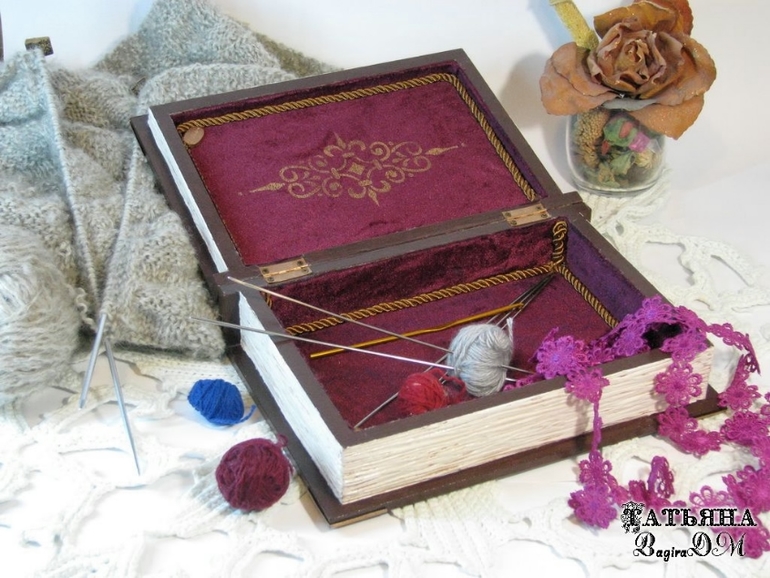 Шкатулка-книжка
