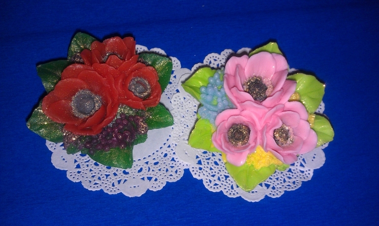 "Летнее настроение" - мыло из основы